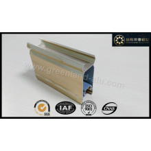 Aluminum Profile for Sliding Door Frame with Electrophoretic Coating Wood Grain Color